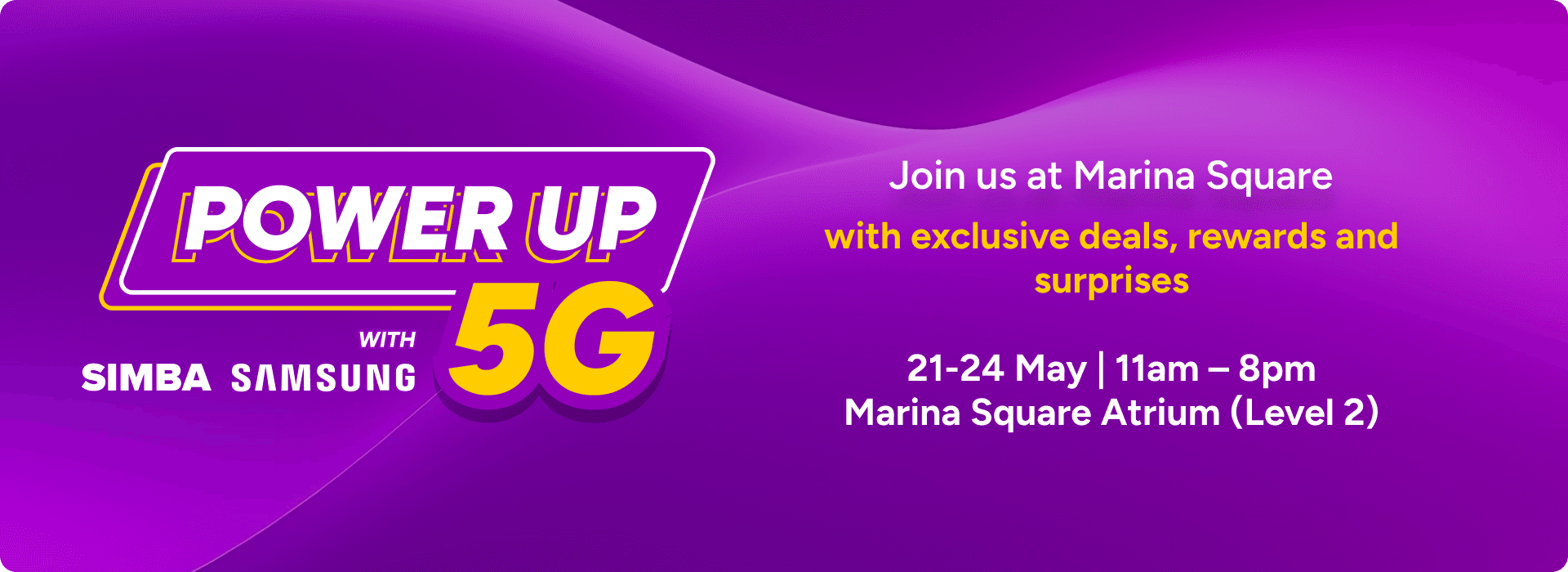 SIMBA & Samsung POWER UP WITH 5G