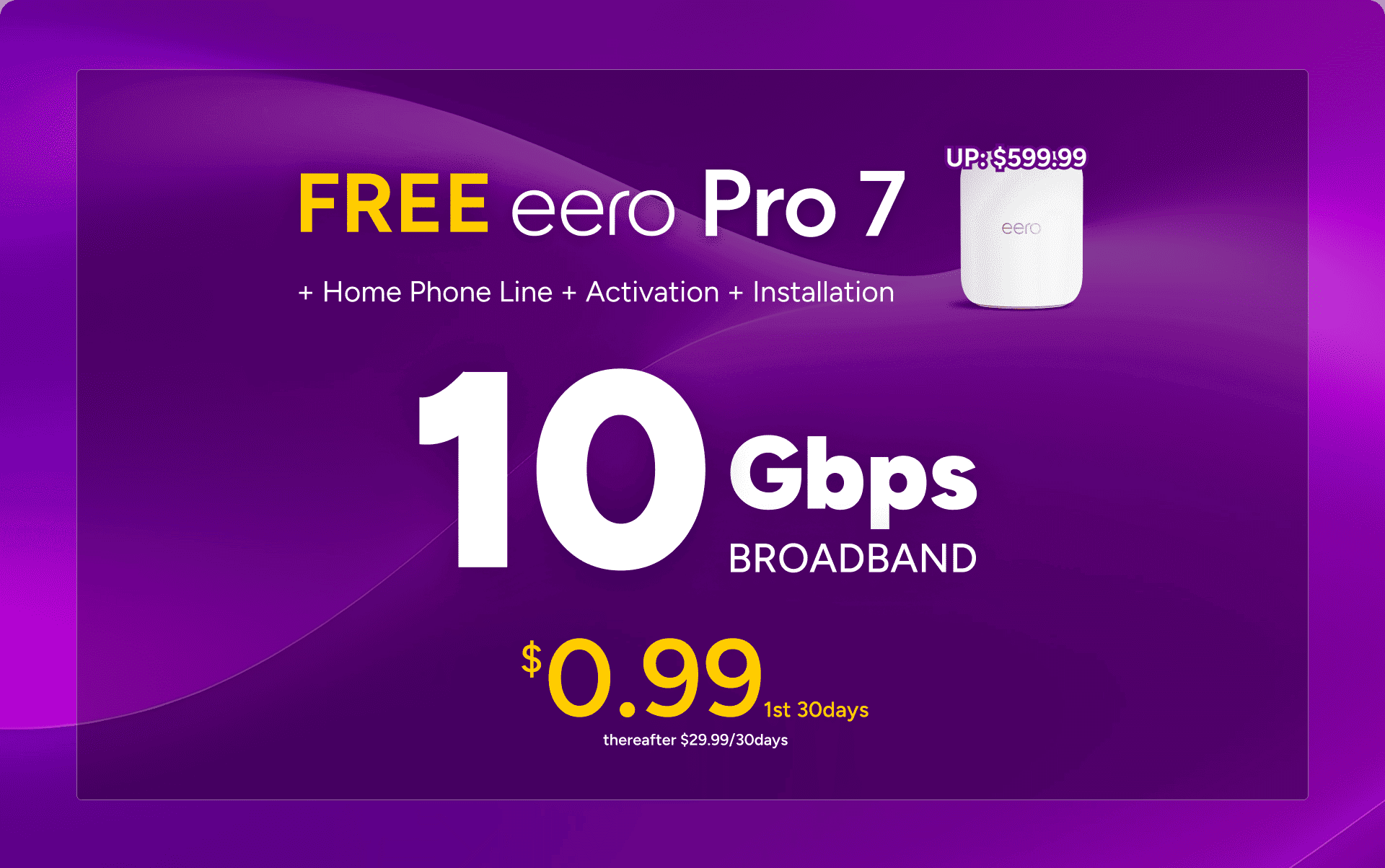 10Gbps Broadband