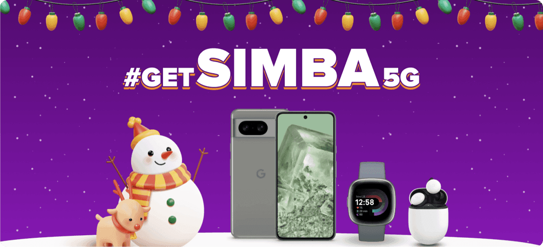 #GetSIMBA5G - Google Pixel 8, Fitbit Versa 4 and Pixel Buds A-Series prizes