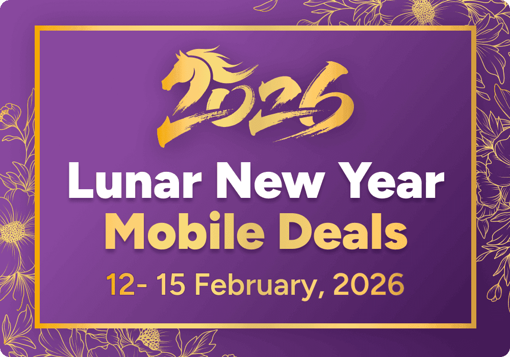 Prosperity Starts Here This Lunar New Year - SIMBA HUAT 2026 promotion banner