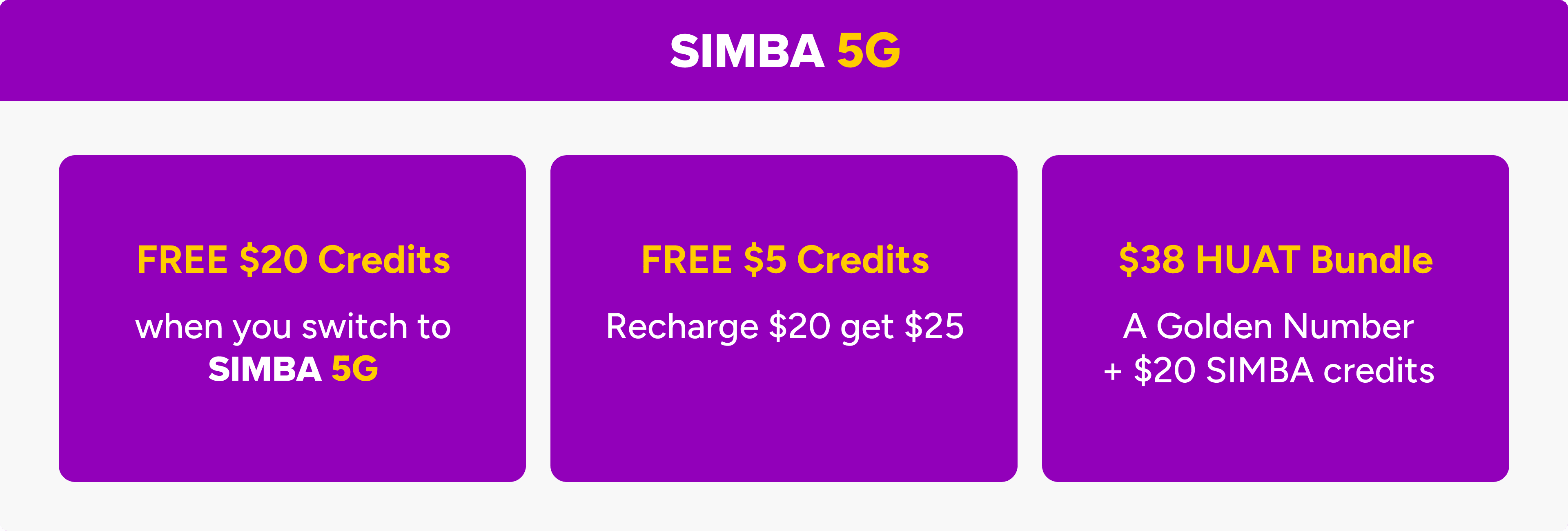 HUAT 2026 promo details - port-in, recharge and Golden Number bundle offers