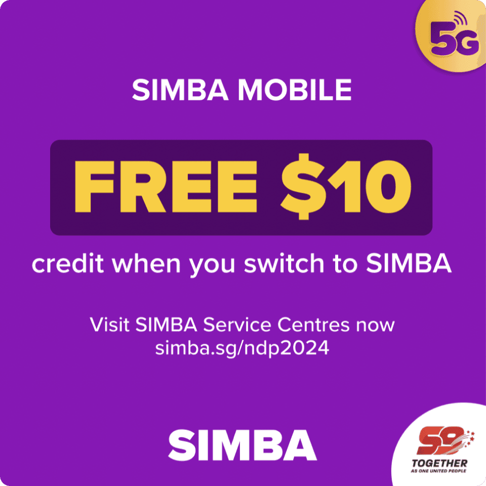 SIMBA Mobile - switch and get $10 credit free