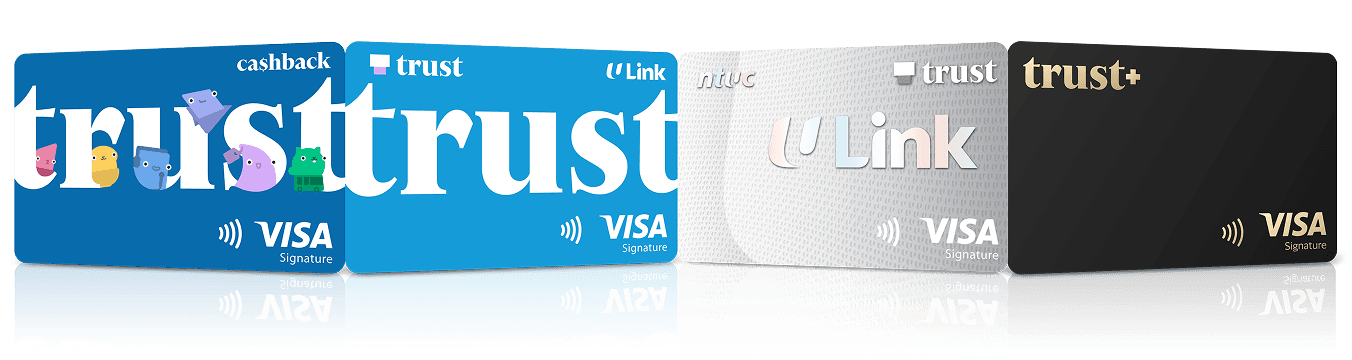 Trust Bank card designs