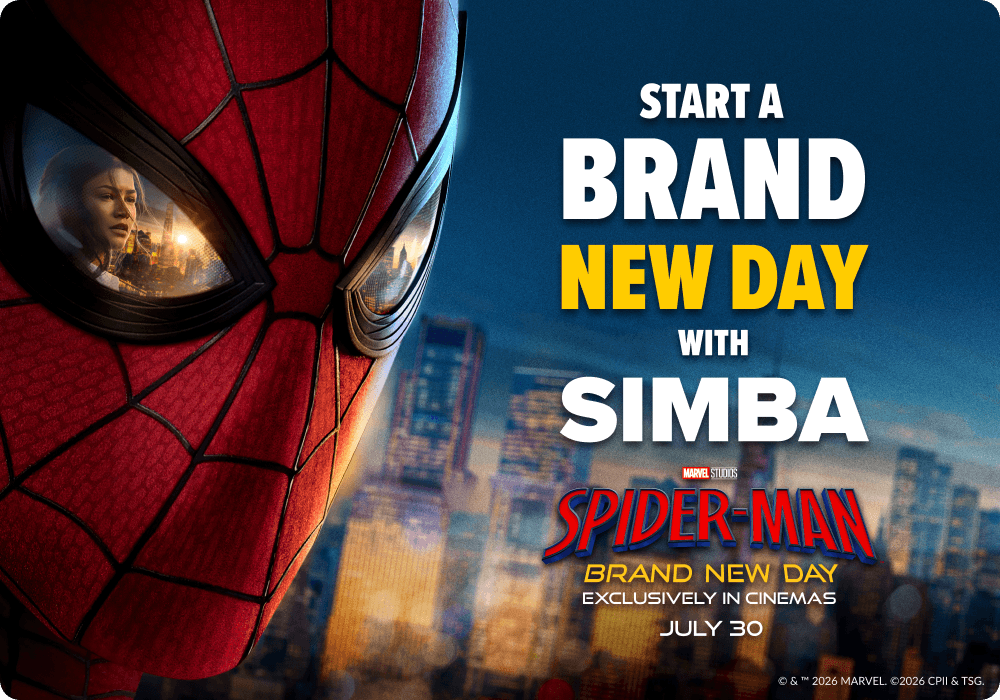 Start a Brand New Day with SIMBA - Spider-Man: Brand New Day